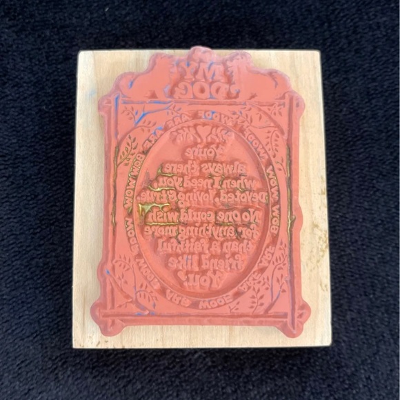 Rubber Stamp (Large/Love My Dog) - Picture 2 of 3